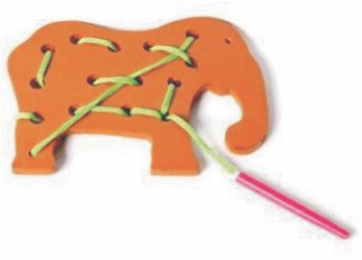 CROSS STICH (ELEPHANT) WITH THREAD