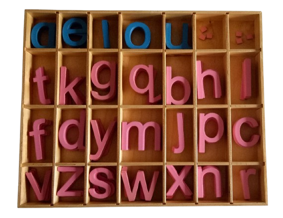 LARGE MOVABALE ALPHABETS (WOODEN)