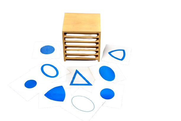 GEOMETRIC CARDS WITH CABINET (Laminated)