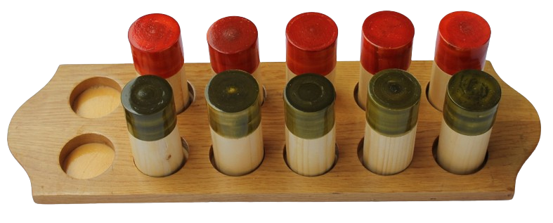 SMELLING BOTTLES WITH WOODEN STAND