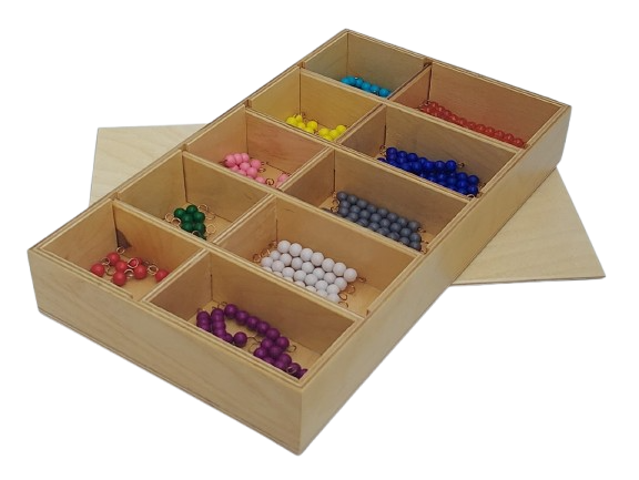 Box of colour short beed stairs